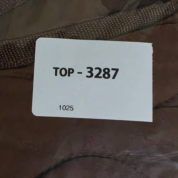 Thread & Supply Sienna Brown Quilted Puffer Vest Small - Picture 8 of 8